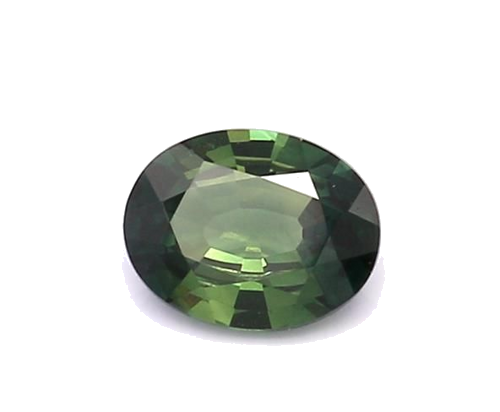 0.8 carat GREEN BRILLIANTSTEP cut Oval Safyras (1)
