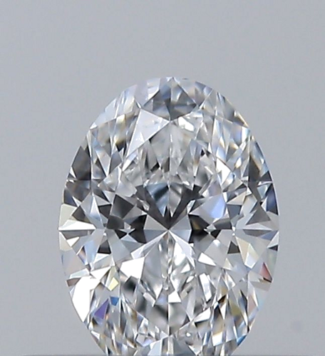 0.3 carat D-VVS2 Natūralus Oval Deimantas (1)