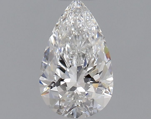 0.41 carat E-VVS2 Natūralus Pear Deimantas (1)