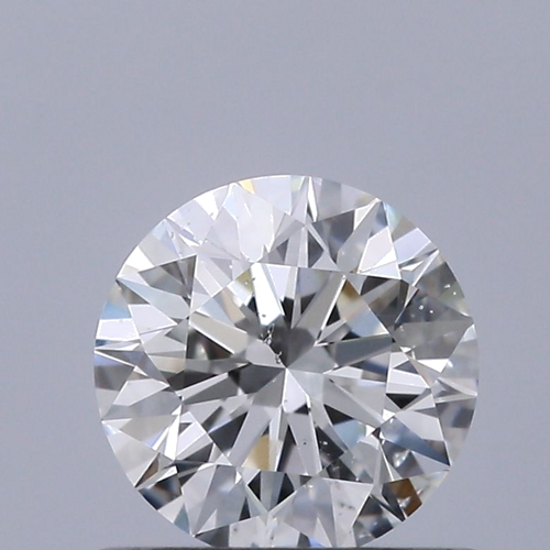 0.58 carat G-SI2 Excellent cut Natūralus Round Deimantas (1)