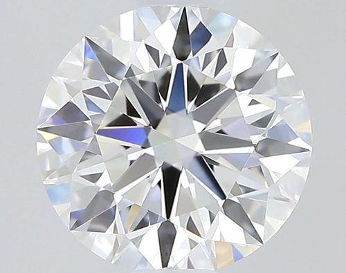 0.6 carat F-VVS2 Excellent cut Natūralus Round Deimantas (1)