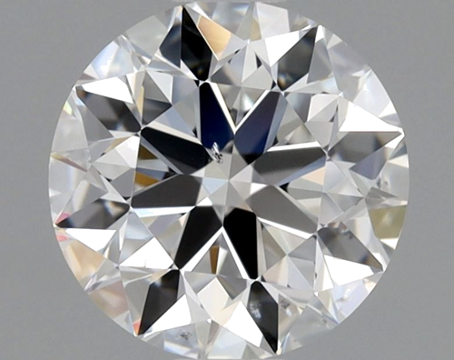 0.9 carat F-SI1 Excellent cut Natūralus Round Deimantas (1)