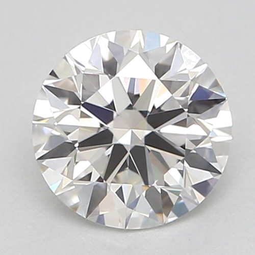 0.52 carat F-VVS1 Excellent cut Natūralus Round Deimantas (1)