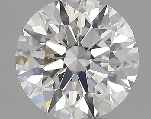 0.46 carat I-VVS1 Excellent cut Natūralus Round Deimantas (1)