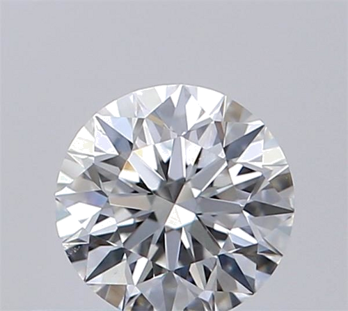0.32 carat F-SI1 Excellent cut Natūralus Round Deimantas (1)