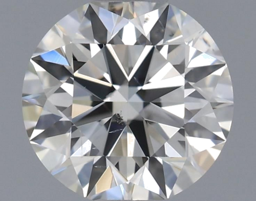 0.72 carat J-SI1 Excellent cut Natūralus Round Deimantas (1)