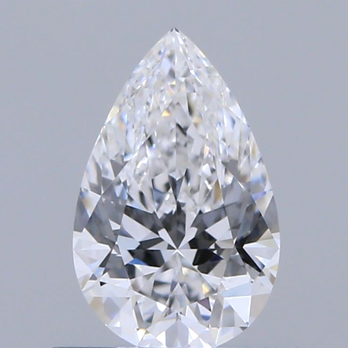 0.51 carat D-VS2 Natūralus Pear Deimantas (1)