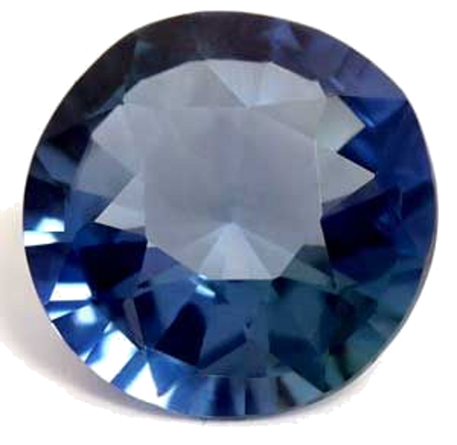 0.69 carat BLUE Round Safyras (1)