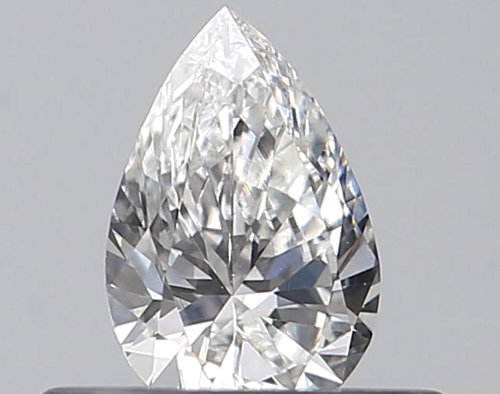 0.27 carat F-VS1 Natūralus Pear Deimantas (1)