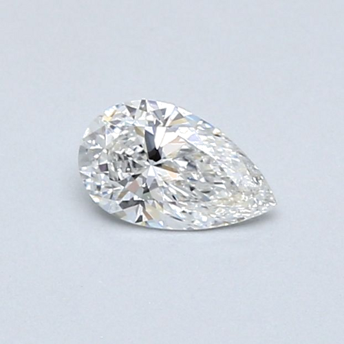 0.31 carat F-VS2 Natūralus Pear Deimantas (1)
