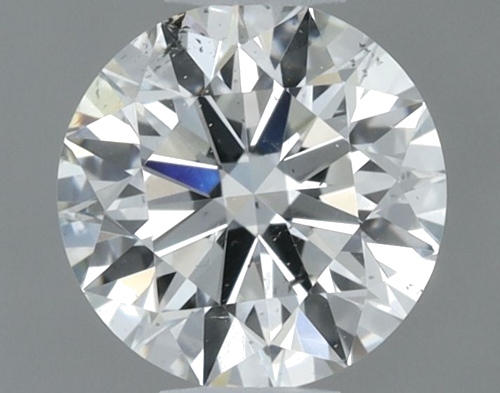 0.5 carat J-SI2 Excellent cut Natūralus Round Deimantas (1)