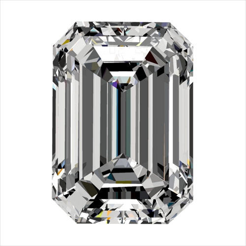 0.3 carat F-VVS1 Natūralus Emerald Deimantas (1)