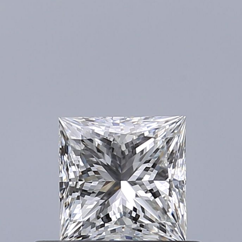 0.51 carat F-VVS1 Natūralus Princess Deimantas (1)