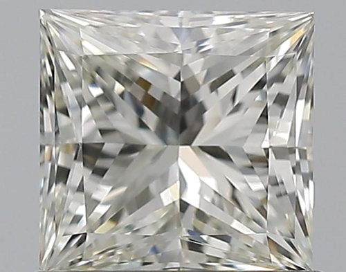 0.71 carat I-VS2 Natūralus Princess Deimantas (1)