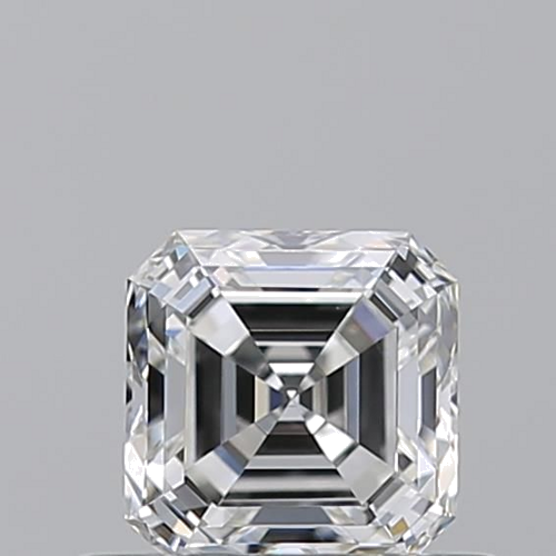 0.5 carat G-VVS2 Natūralus Asscher Deimantas (1)