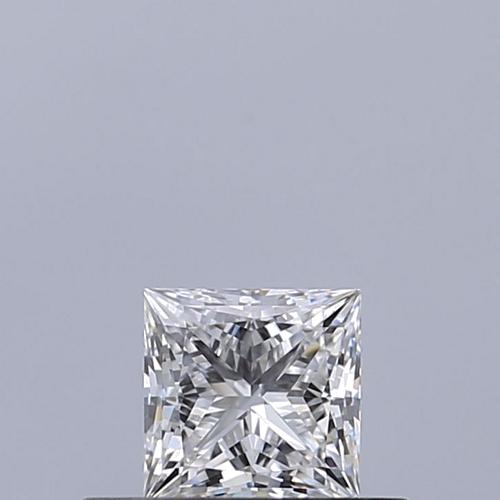 0.32 carat D-VVS1 Natūralus Princess Deimantas (1)
