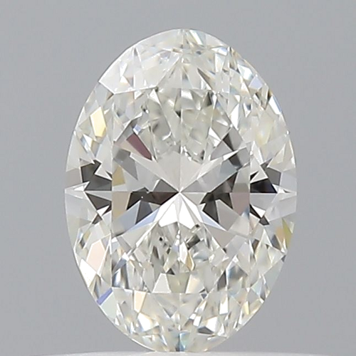0.42 carat H-IF Natūralus Oval Deimantas (1)