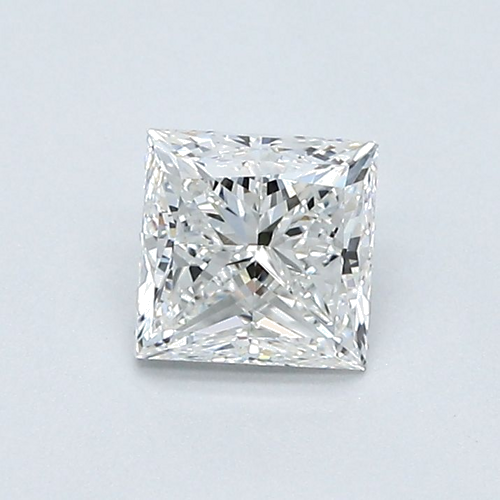 0.7 carat G-VVS2 Natūralus Princess Deimantas (1)