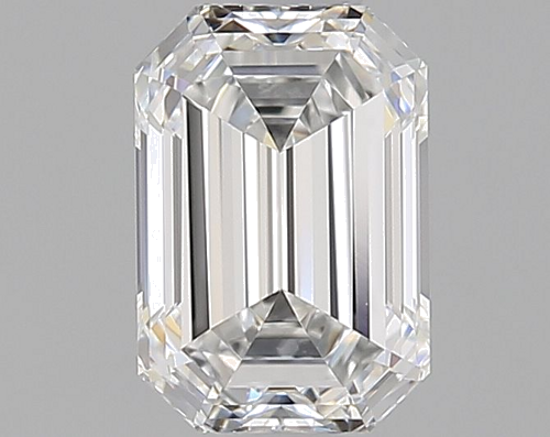 0.6 carat F-VVS2 Natūralus Emerald Deimantas (1)