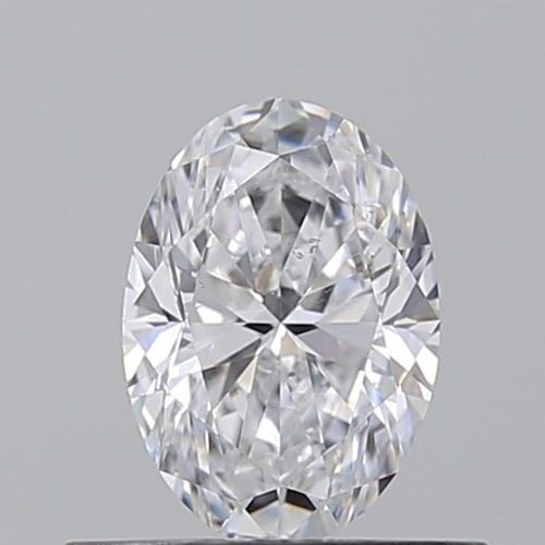 0.52 carat D-SI1 Natūralus Oval Deimantas (1)