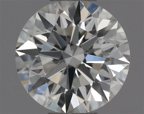 0.34 carat I-VVS2 Excellent cut Natūralus Round Deimantas (1)