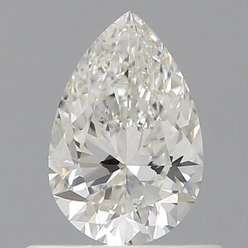 0.5 carat I-VS1 Natūralus Pear Deimantas (1)