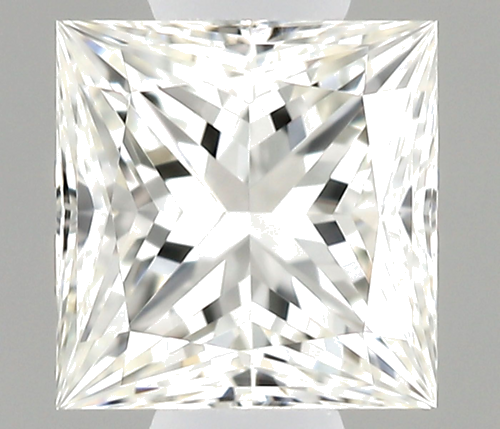0.43 carat I-IF Natūralus Princess Deimantas (1)