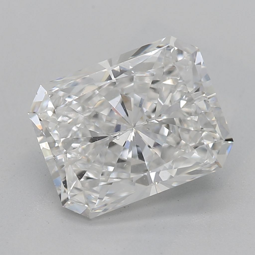 2.04 carat E-SI1 Natūralus Radiant Deimantas (1)