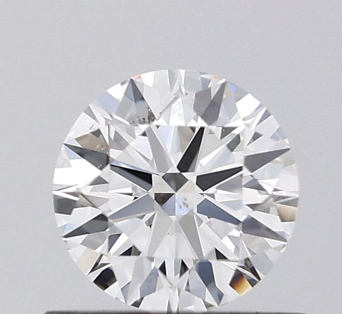 0.61 carat F-SI1 Excellent cut Natūralus Round Deimantas (1)
