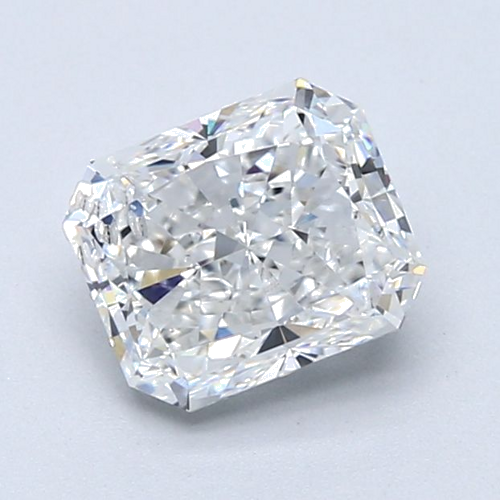 1.7 carat E-SI2 Natūralus Radiant Deimantas (1)
