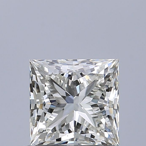 0.71 carat J-VVS1 Natūralus Princess Deimantas (1)