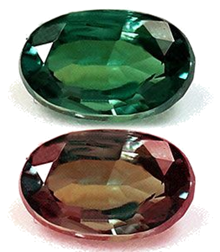 0.44 carat GREEN Oval Alexandrite (1)