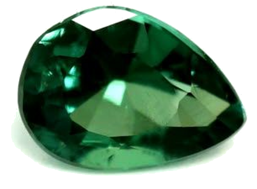 0.37 carat GREEN Pear Alexandrite (1)
