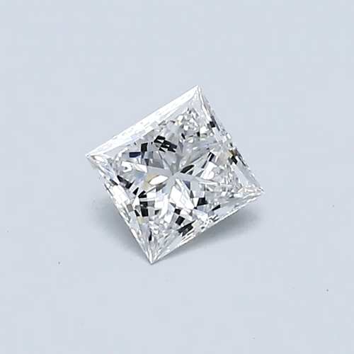 0.32 carat D-VVS1 Natūralus Princess Deimantas (1)