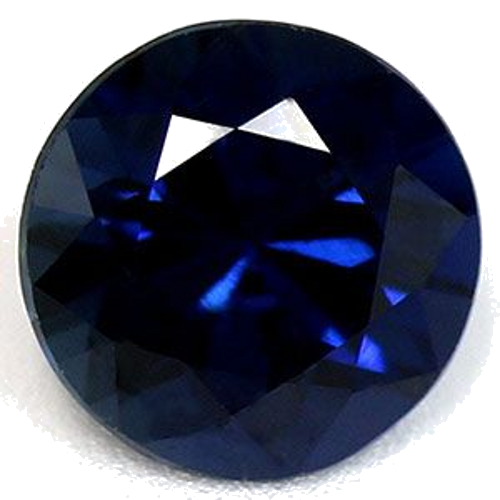 0.62 carat BLUE Round Safyras (1)
