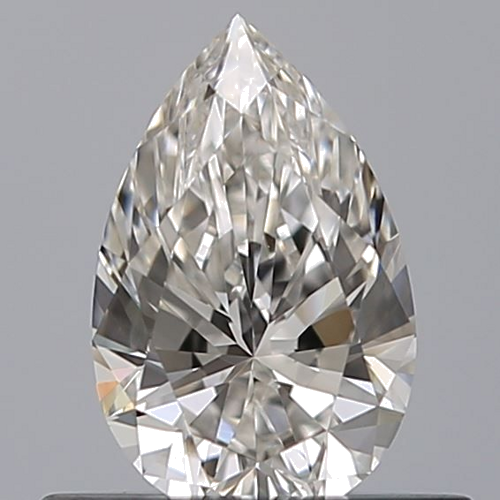 0.41 carat G-VVS1 Natūralus Pear Deimantas (1)