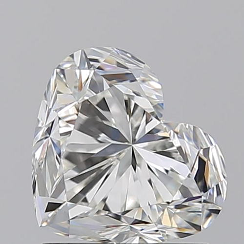 1.52 carat H-VVS2 Natūralus Heart Deimantas (1)
