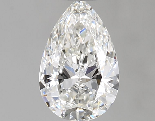 0.5 carat G-VVS1 Natūralus Pear Deimantas (1)