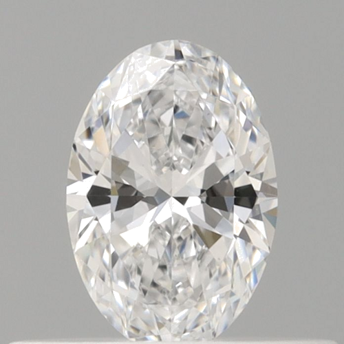 0.32 carat D-VVS2 Natūralus Oval Deimantas (1)