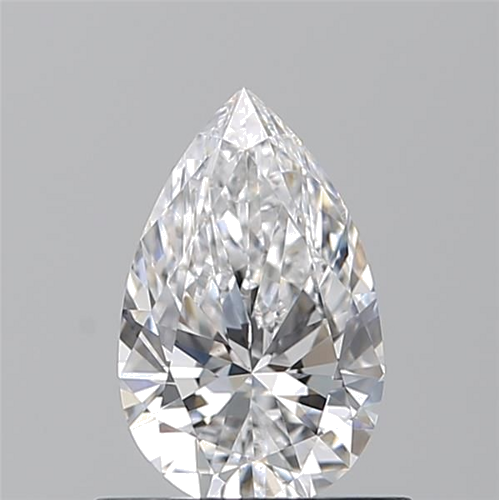 0.58 carat D-VS2 Natūralus Pear Deimantas (1)
