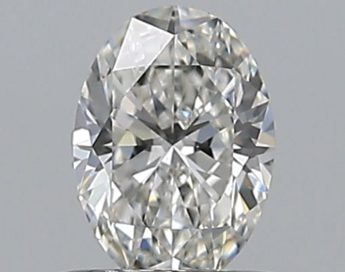 0.51 carat F-IF Natūralus Oval Deimantas (1)