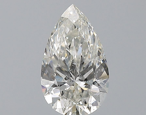1.51 carat H-SI2 Natūralus Pear Deimantas (1)