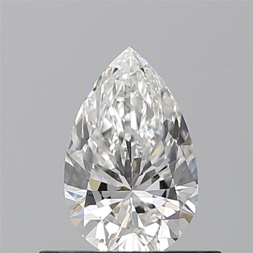 0.51 carat G-VVS2 Natūralus Pear Deimantas (1)