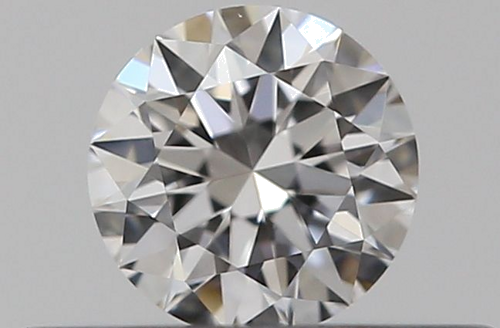0.19 carat D-VVS1 Excellent cut Natūralus Round Deimantas (1)