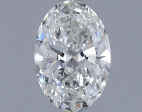0.51 carat H-SI1 Natūralus Oval Deimantas (1)
