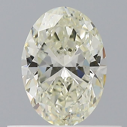 0.5 carat K-VS2 Natūralus Oval Deimantas (1)