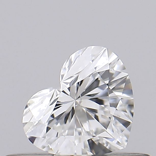 0.25 carat H-SI2 Natūralus Heart Deimantas (1)