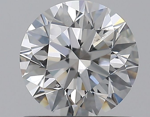 0.78 carat F-SI1 Excellent cut Natūralus Round Deimantas (1)