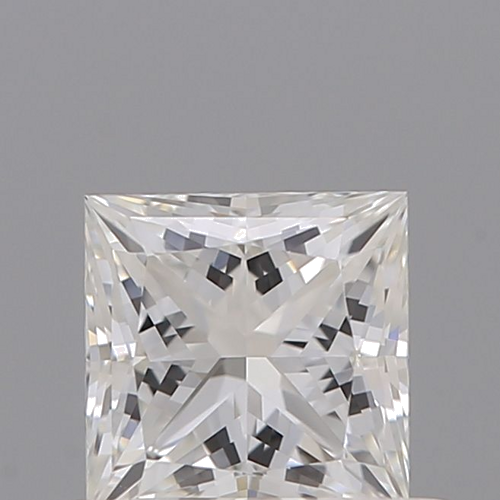 0.51 carat F-VVS2 Natūralus Princess Deimantas (1)