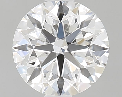 0.63 carat F-VVS2 Excellent cut Natūralus Round Deimantas (1)